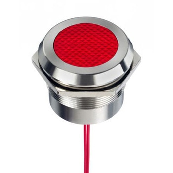 RS PRO パイロットランプ， 12 → 24V ac/dc， 赤， 実装ホールサイズ:30mm RS PRO