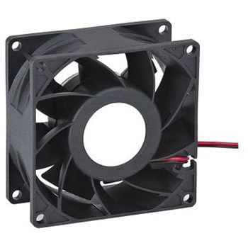RS PRO 軸流ファン 電源電圧：24 V dc， DC， 80 x 80 x 25mm RS PRO