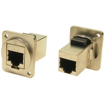 RS PRO 1ポート イーサネットカプラ Cat6 シールド付き RS PRO