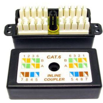 RS PRO 1ポート イーサネットカプラ Cat6 シールドなし RS PRO