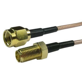 RS PRO 同軸ケーブル， RP-SMA RP-SMA， 10m RS PRO