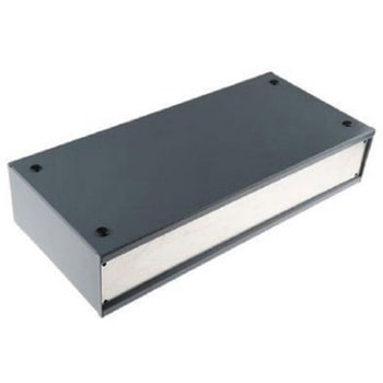 RS PRO ケース 電子機器用 432 x 200 x 88mm 冷間圧延鋼 グレー RS PRO