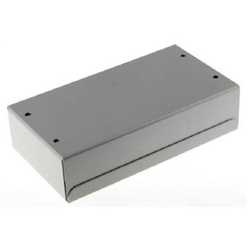 RS PRO ケース 電子機器用 185 x 100 x 45mm 冷間圧延鋼 グレー RS PRO