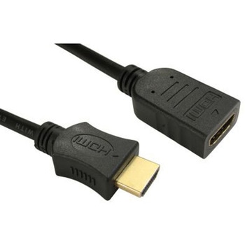 RS PRO HDMIケーブル 長さ：1m， コネクタ A：オス， コネクタ B：メス - RS PRO