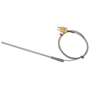 RS PRO ヘビーデューティ熱電対センサ， ， Kタイプ， プローブ径:4.5mm， プローブ長さ:150mm RS PRO
