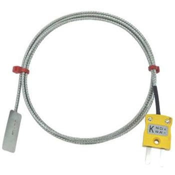 RS PRO リーフ型熱電対センサ， ， Kタイプ， プローブ径:13mm， プローブ長さ:5m RS PRO