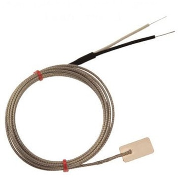 RS PRO リーフ型熱電対センサ， ， Jタイプ， プローブ径:13mm， プローブ長さ:3m RS PRO