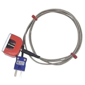 RS PRO 馬蹄形マグネット熱電対センサ， ， Kタイプ， プローブ径:20mm， プローブ長さ:1m RS PRO
