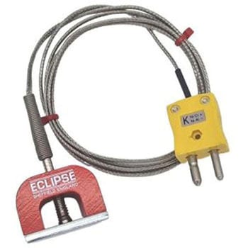 RS PRO 馬蹄形マグネット熱電対センサ， ， Kタイプ， プローブ径:25mm， プローブ長さ:1.5m RS PRO