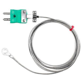 RS PRO ワッシャ型熱電対センサ， ， Kタイプ， プローブ径:4mm， プローブ長さ:2m RS PRO