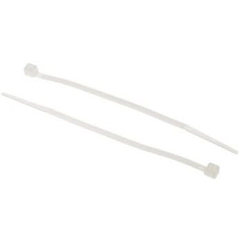 RS PRO 結束バンド， 190mm x 4.8mm， ナチュラル， ナイロン 66 RS PRO