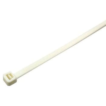 RS PRO 結束バンド， 190mm x 4.8mm， 白， ナイロン 66 RS PRO