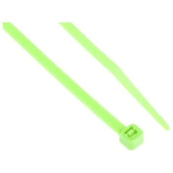 RS PRO 結束バンド， 203mm x 3.6mm， 緑， ナイロン 66 RS PRO