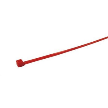 RS PRO 結束バンド， 165mm x 2.5 mm， 赤， ナイロン 66 RS PRO