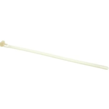 RS PRO 結束バンド， 250mm x 7.6mm， ナチュラル， ナイロン 66 RS PRO