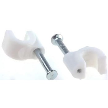 RS PRO ケーブルクリップ (配線クリップ)， 5mm x 5 mm 7.6mm - RS PRO