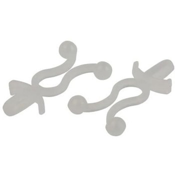 RS PRO ケーブルクリップ (配線クリップ)， 10.2mm x 22mm RS PRO