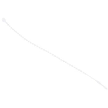 RS PRO 結束バンド， 143mm x 1.8mm， 白， ナイロン 66 RS PRO