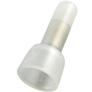 RS PRO 圧着端子用絶縁キャップ 0.5mm2 1.5mm2 22AWG 16AWG 絶縁 閉端 ナチュラル RS PRO