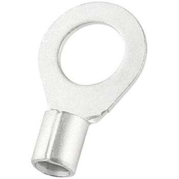 RS PRO 丸形圧着端子， 内径：10.5mm， スタッド径：10.5mm， シルバー RS PRO