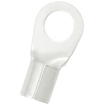 RS PRO 丸形圧着端子， 内径：8.4mm， スタッド径：8.4mm， シルバー RS PRO