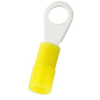 RS PRO 丸形圧着端子， 内径：2.2mm， スタッド径：M2， 黄 RS PRO