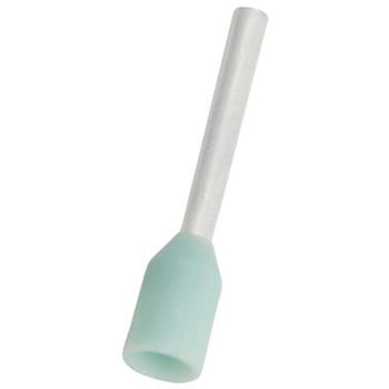 RS PRO ブーツレースフェルール， 最大ワイヤサイズ 0.34mm2， ピン長さ 8mm， ピン径 0.8mm RS PRO
