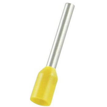 RS PRO ブーツレースフェルール， 最大ワイヤサイズ 1mm2， ピン長さ 12mm， ピン径 1.4mm RS PRO