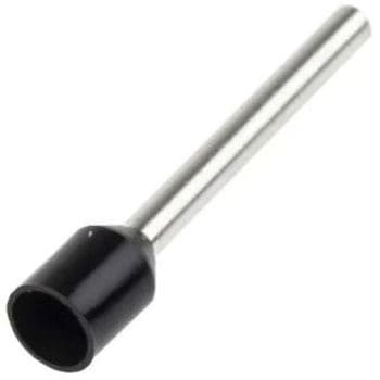 RS PRO ブーツレースフェルール， 最大ワイヤサイズ 1.5mm2， ピン長さ 18mm， ピン径 1.7mm RS PRO