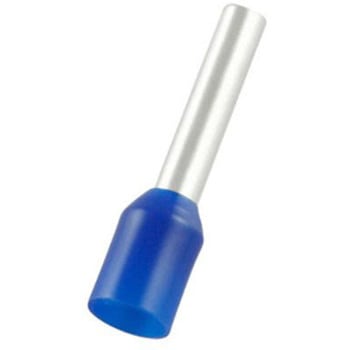 RS PRO ブーツレースフェルール， 最大ワイヤサイズ 2.5mm2， ピン長さ 12mm， ピン径 2.2mm RS PRO