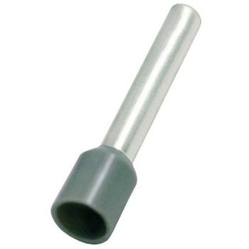 RS PRO ブーツレースフェルール， 最大ワイヤサイズ 2.5mm2， ピン長さ 18mm， ピン径 2.2mm RS PRO