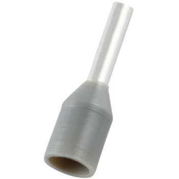 RS PRO ブーツレースフェルール， 最大ワイヤサイズ 0.75mm2， ピン長さ 6mm， ピン径 1.2mm RS PRO