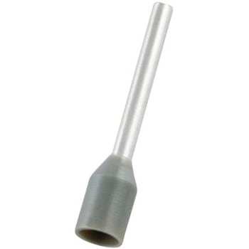 RS PRO ブーツレースフェルール， 最大ワイヤサイズ 0.75mm2， ピン長さ 12mm， ピン径 1.2mm RS PRO