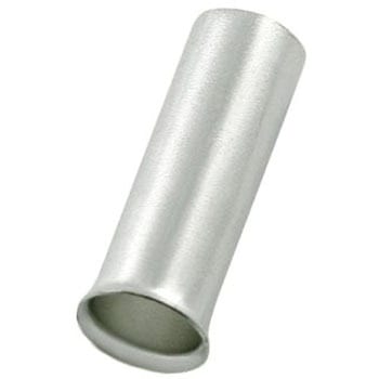 RS PRO ブーツレースフェルール， 最大ワイヤサイズ 0.5mm2， ピン長さ 6mm， ピン径 1.0mm RS PRO
