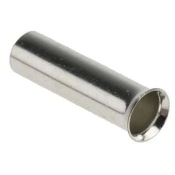 RS PRO ブーツレースフェルール， 最大ワイヤサイズ 4mm2， ピン長さ 12mm， ピン径 2.8mm - RS PRO