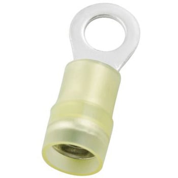 RS PRO 丸形圧着端子， 内径：5.3mm， スタッド径：M5， 黄 RS PRO