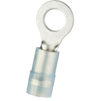RS PRO 丸形圧着端子， 内径：5.3mm， スタッド径：M5， 青 RS PRO