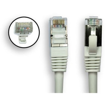 RS PRO カテゴリ8 (Cat8) ケーブル， 20m， 白， S/FTP RS PRO