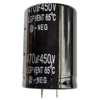 RS PRO コンデンサ 470μF， ，450V dc RS PRO