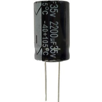 RS PRO コンデンサ 2200μF， ，35V dc RS PRO