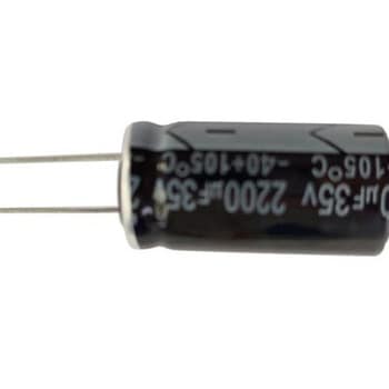 RS PRO コンデンサ 2200μF， ，35V dc RS PRO