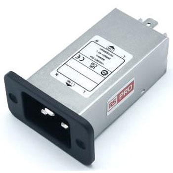 RS PRO IECインレット シャーシマウント 20A 250 V ac RS PRO