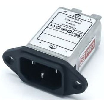 RS PRO IECインレット シャーシマウント 3A 250 V ac - RS PRO