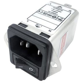 RS PRO IECインレット 1極 シャーシマウント 6A 250 V ac - RS PRO