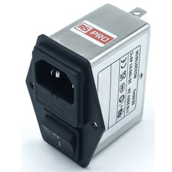 RS PRO IECインレット 1ヒューズ 2極 シャーシマウント 2A 250 V ac RS PRO