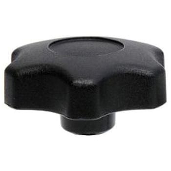 つまみノブ RS PRO マルチローブ， M6 黒 RS PRO