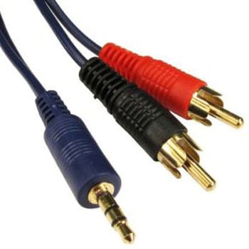 RS PRO RCAケーブル RCA x 2 3.5 mmステレオジャック 5m RS PRO