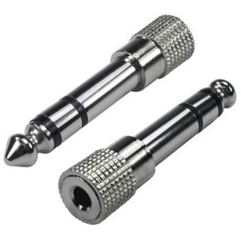 RS PRO A/Vコネクタアダプタ 6.35 mm ステレオ 3.5 mm ステレオ RS PRO