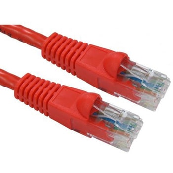 RS PRO イーサネットケーブル， Cat6， 赤， UTP - RS PRO