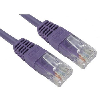 RS PRO イーサネットケーブル， 1m， 紫， UTP RS PRO